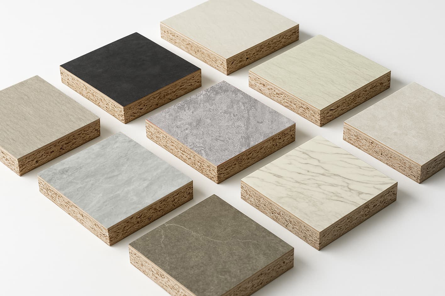countertop colour samples